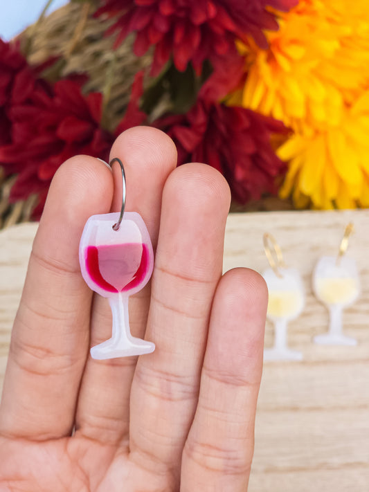 Wine Glass Mini Hoops