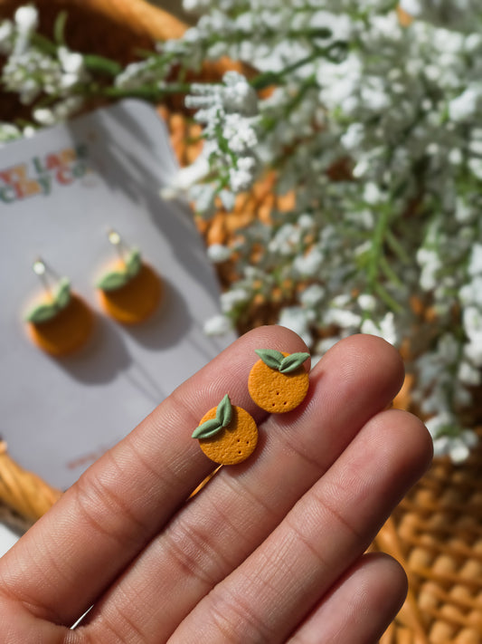 Little Oranges - Stud Earrings