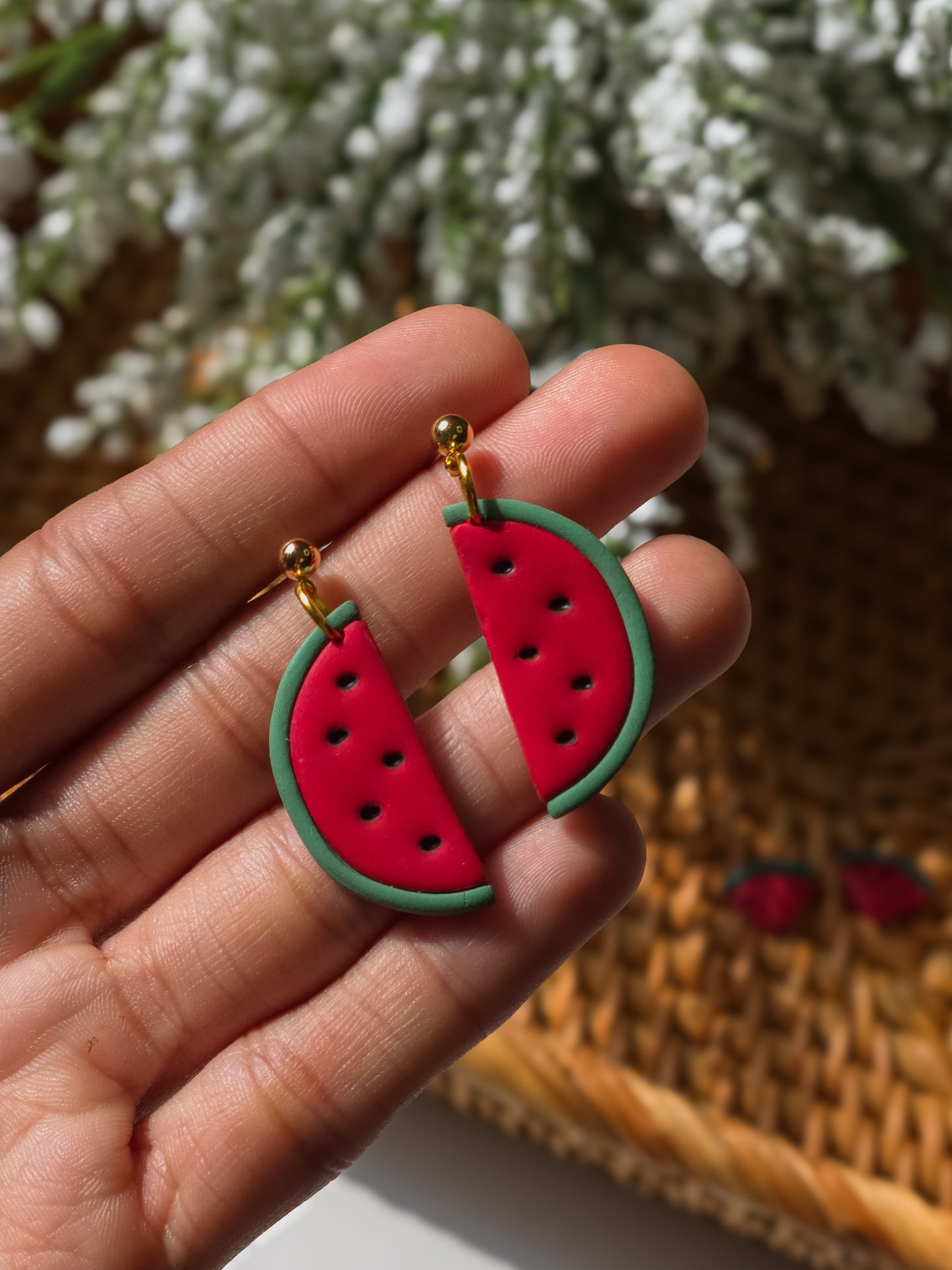 Watermelon Earrings