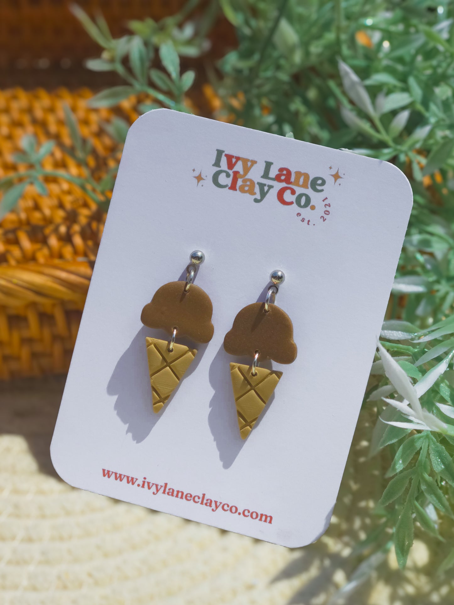 Ice Cream Earrings