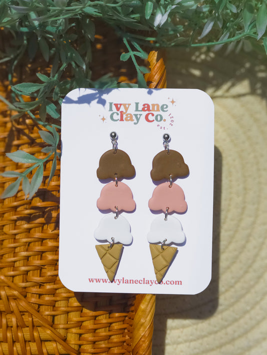 Ice Cream Earrings