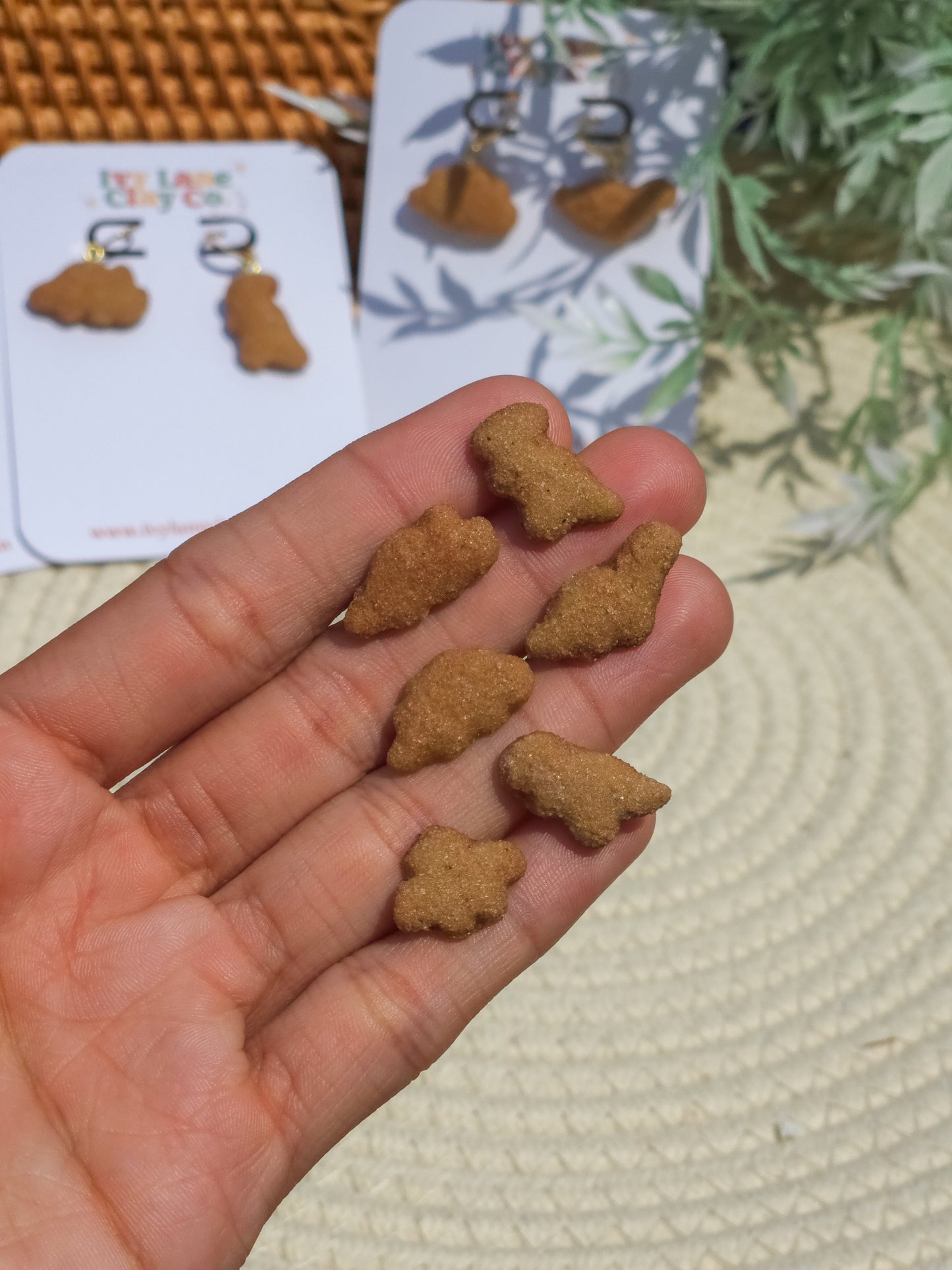 Dino Nugget Stud Earrings