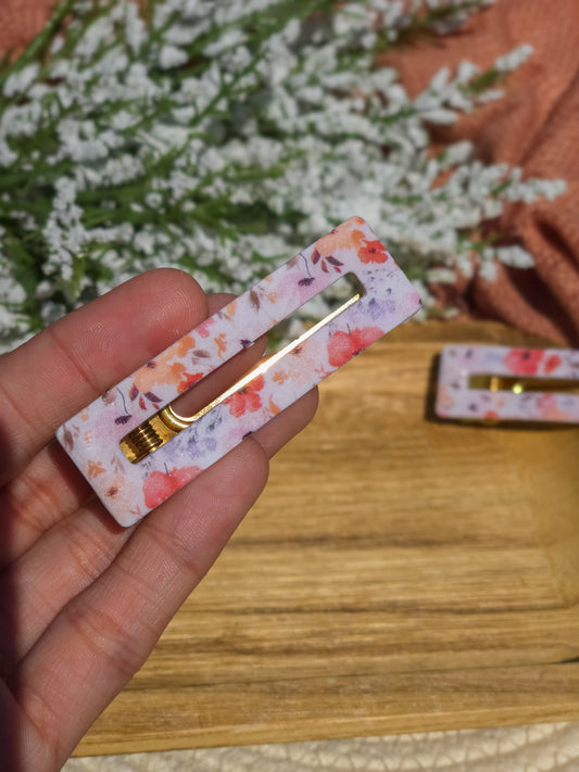 Autumn Floral Barrette