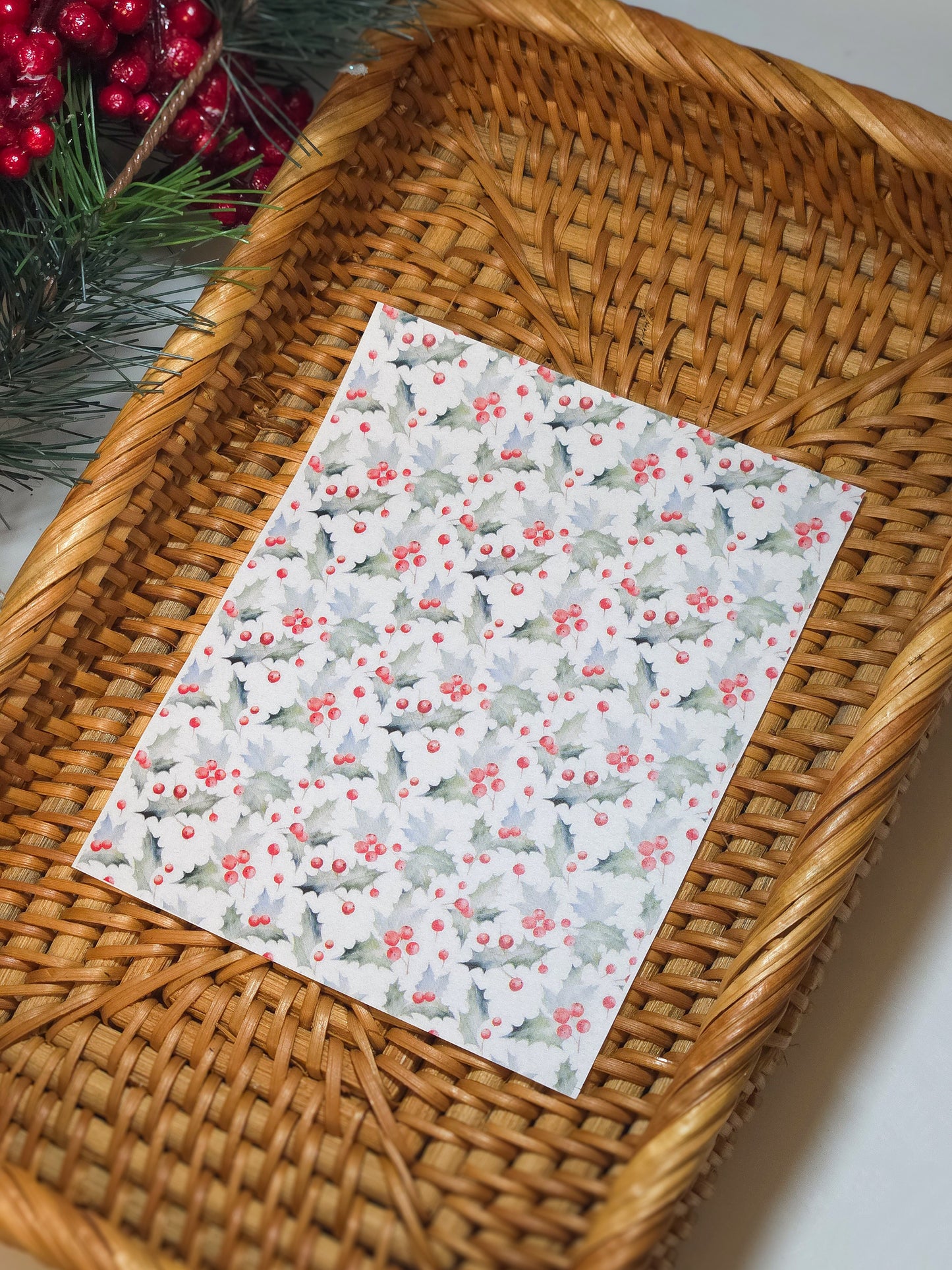 Holly Berries #2 - Transfer Sheets