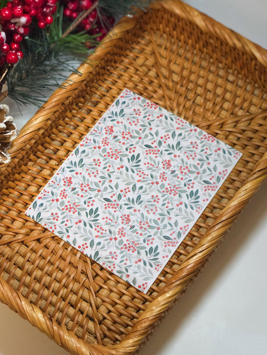 Holly Berries #1 - Transfer Sheets