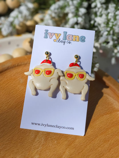 Friendsgiving Turkey Earrings