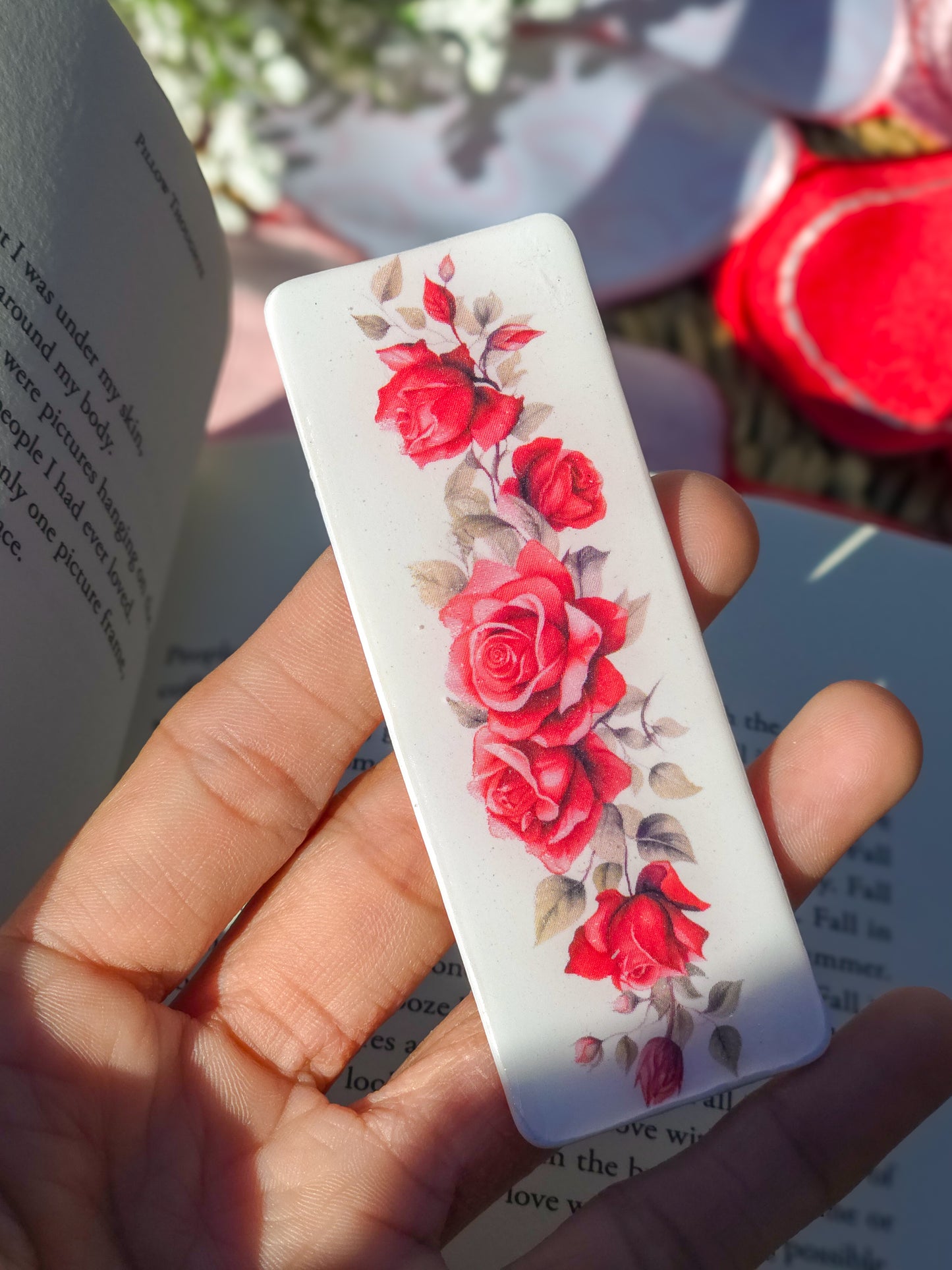 Red Rose Bookmark