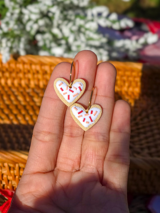 Heart Sugar Cookies - Mini Hoops