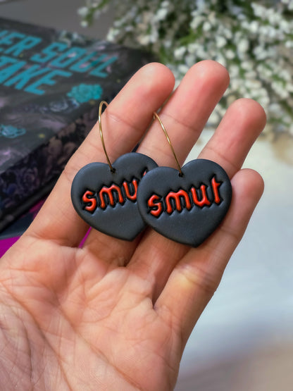 Smut Heart Earrings